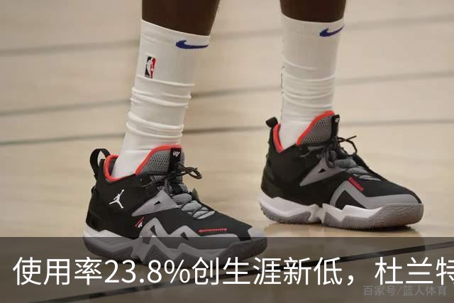 使用率23.8%创生涯新低，杜兰特在火箭改打无球？