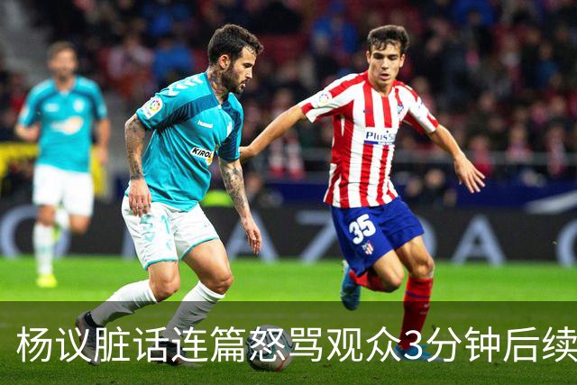 杨议脏话连篇怒骂观众3分钟后续：是误会，官方介入，两边2个说法