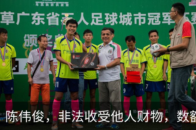 陈伟俊，非法收受他人财物，数额特别巨大